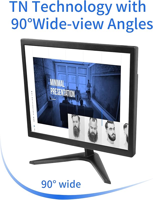 Thinlerain 17 Inch LED Monitor 1280x1024 VGA HDMI Beépített Hangszóróval
