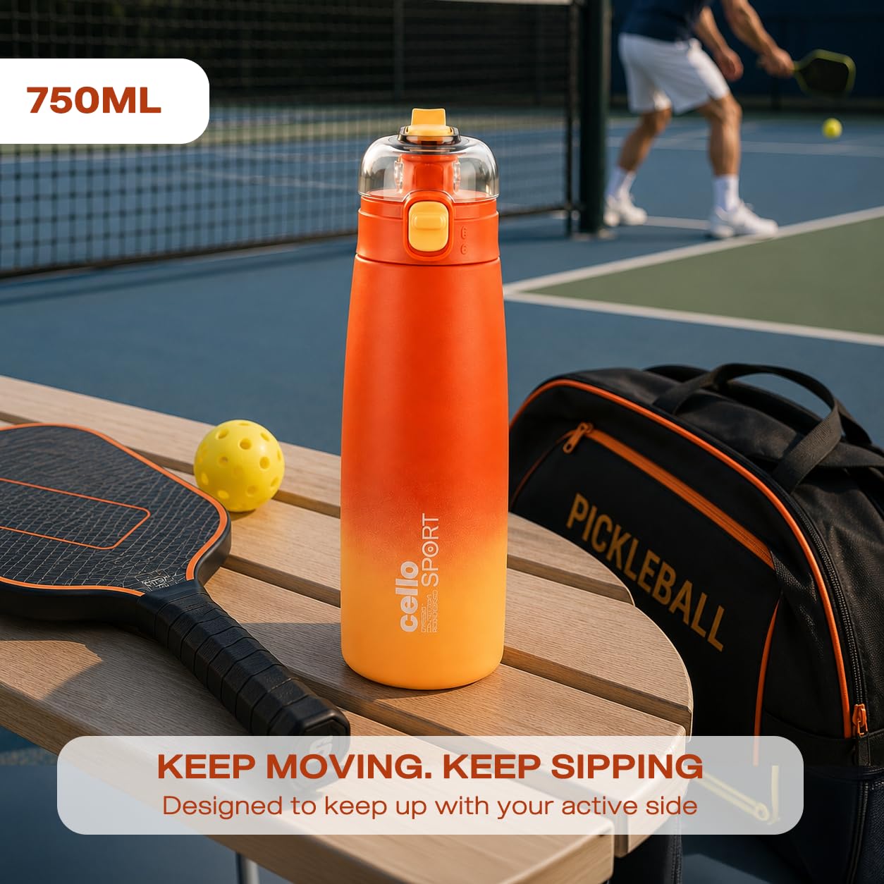 Cello Nova Stainless Steel Flask - Hot & Cold -2