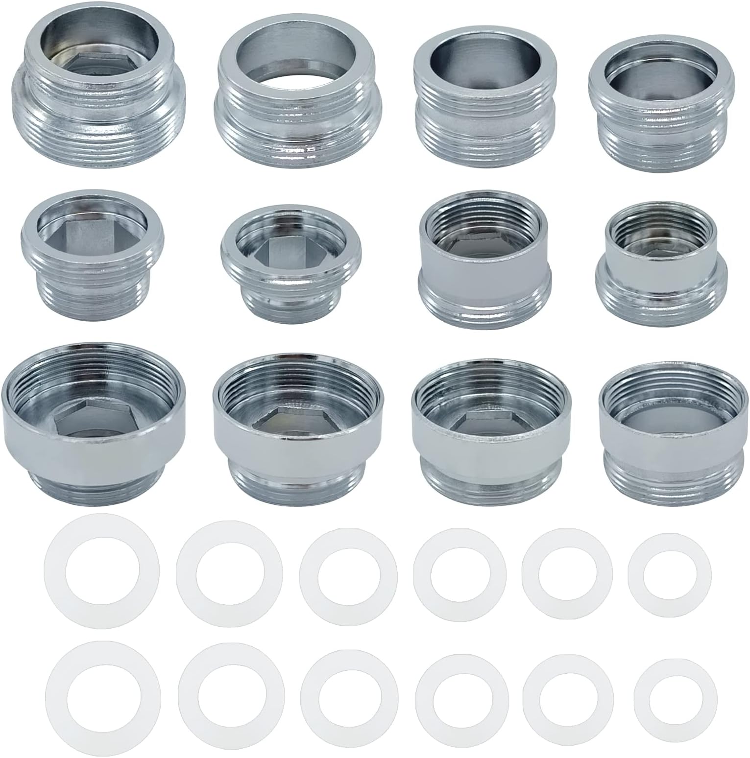 001 Faucet Adapter Kit, Silver