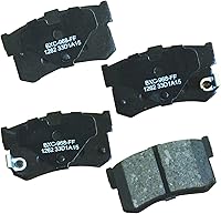 Vista 210 de Pastillas de freno traseras cerámicas Bendix Premium SBC1337 para Cadillac CTS 2014-2008, SRX 2016-2010, Chevrolet Camaro 2015-2010, Saab 9-4X 2011