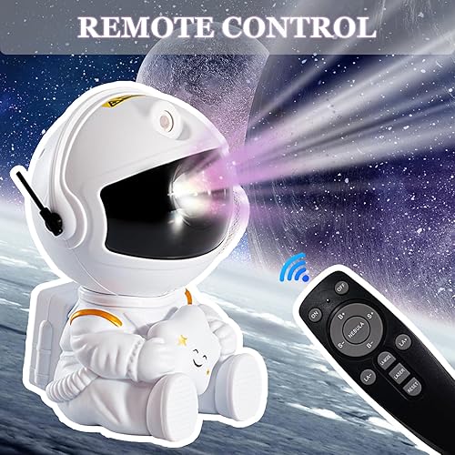 Miniatura 4 de Space Buddy - Proyector de luz proyector Pleshy Spacebuddy Space Buddy Pleshyco proyector de estrellas astronautas con control remoto A
