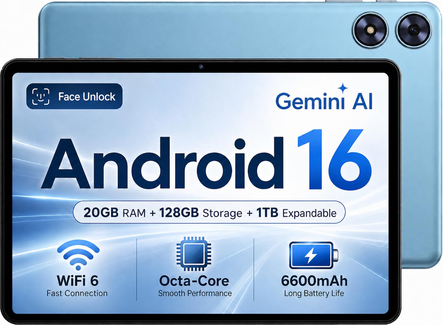 SVITOO TAB_P10　RAM16G storage128G os16 Amazon.com : SVITOO Android Tablet 10 Inch, 20GB RAM 128GB ROM