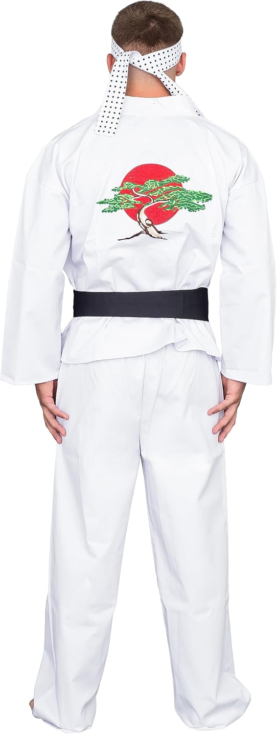 Karate Headband Mr Myagi Daniel Cobra Headband Halloween Costume Cosplay