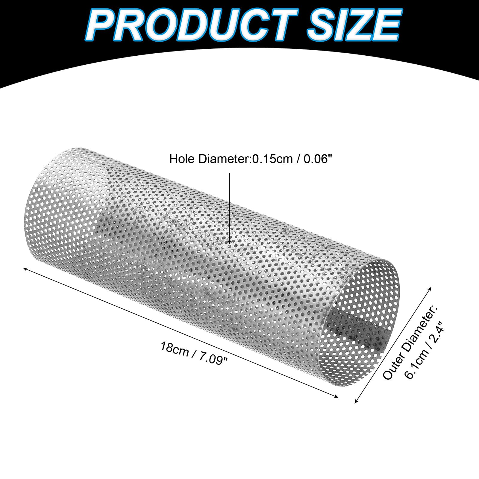 PATIKIL 2.4 Inch Stove Pipe Spark Arrestor Screen - Image 2