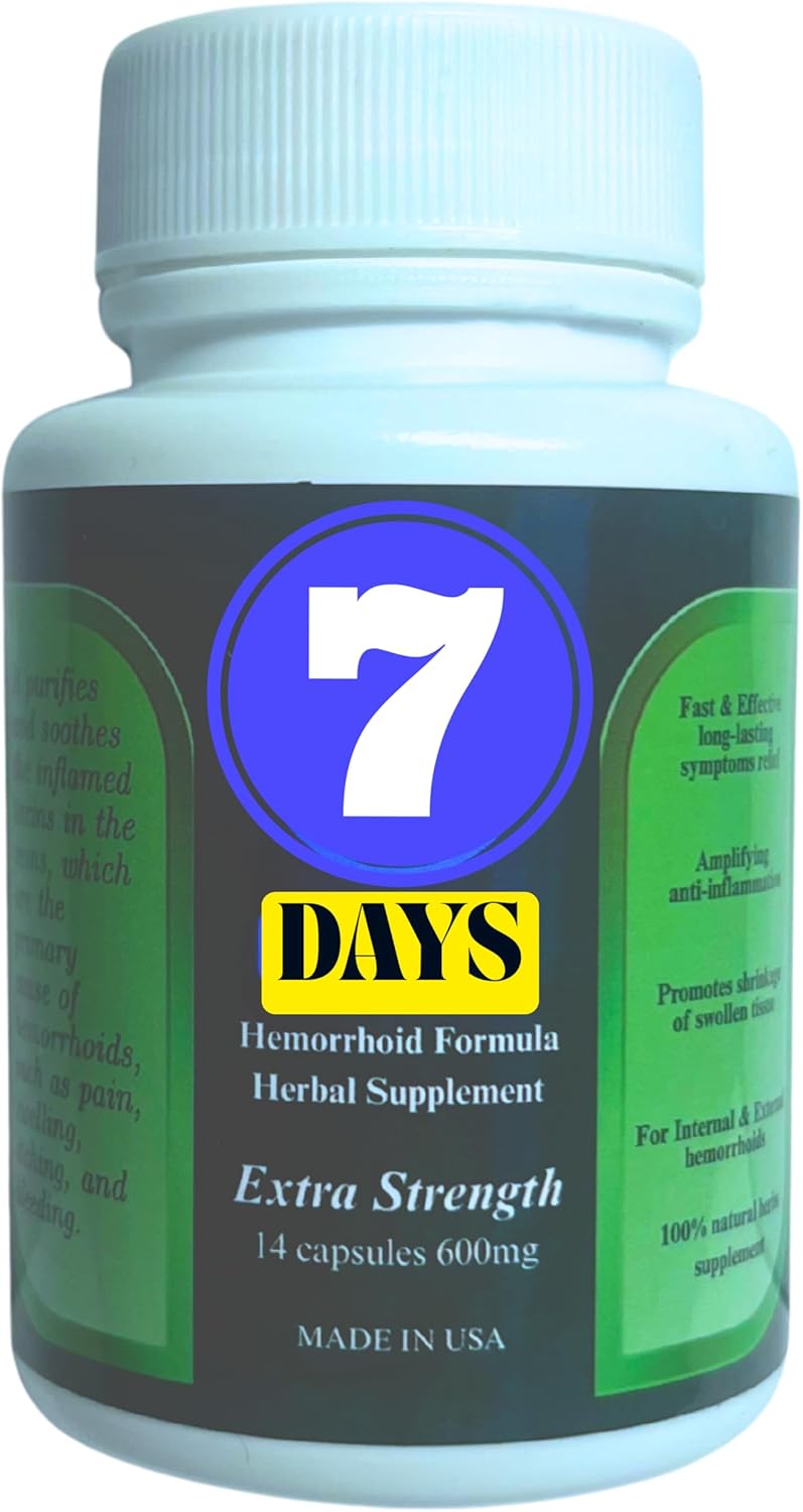 7 Days Hemorrhoid Herbal Supplement