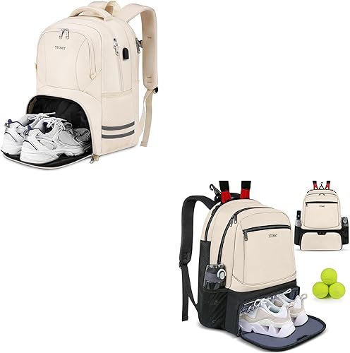 Ytonet Mochila de gimnasio para hombres y mujeres, mochila deportiva de viaje, bolsa de tenis, mochila de tenis para mujeres y hombres, 2 raquetas disponible en Yaxa Costa Rica