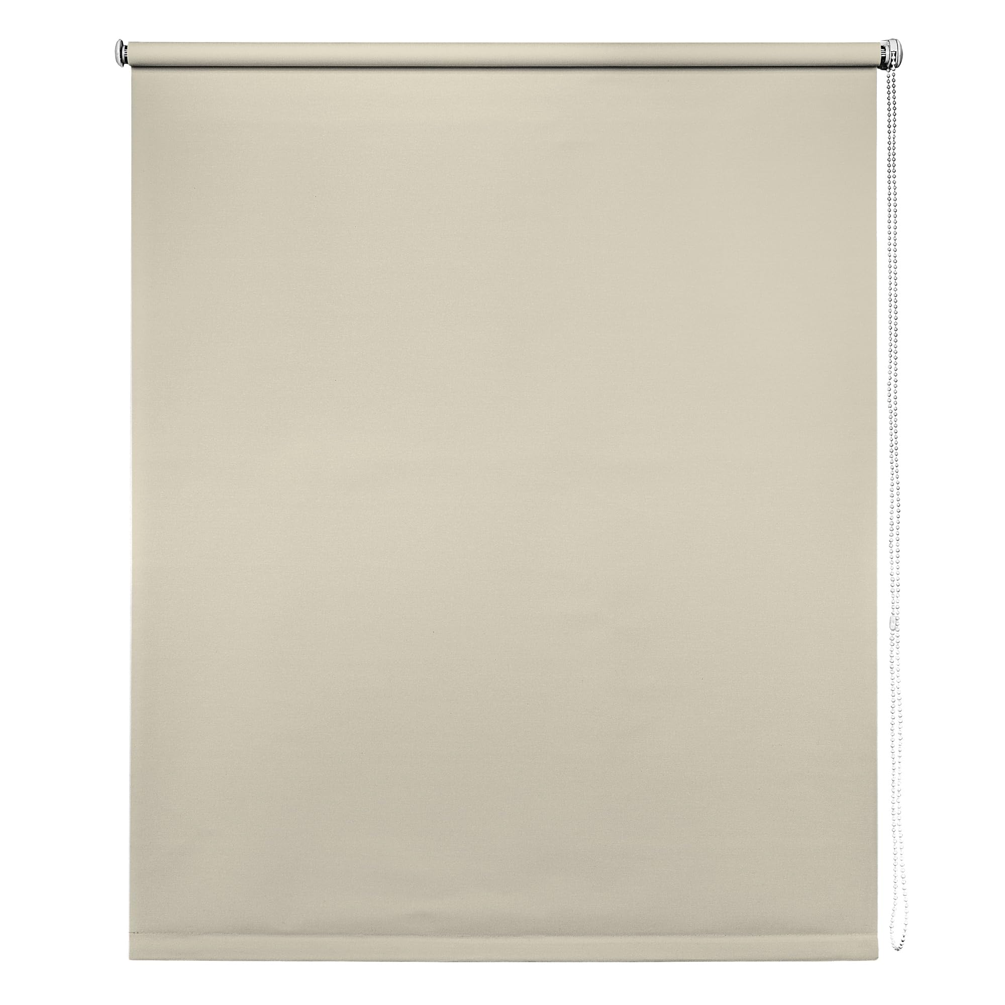 New Edge Blinds Natural Thermal Blackout Blinds, 150Cm (59.05""), 165Cm Drop - Blackout Roller Blinds For Inside And Outside Recess Fitting - Window Blinds Of Multiple Colours And Sizes By