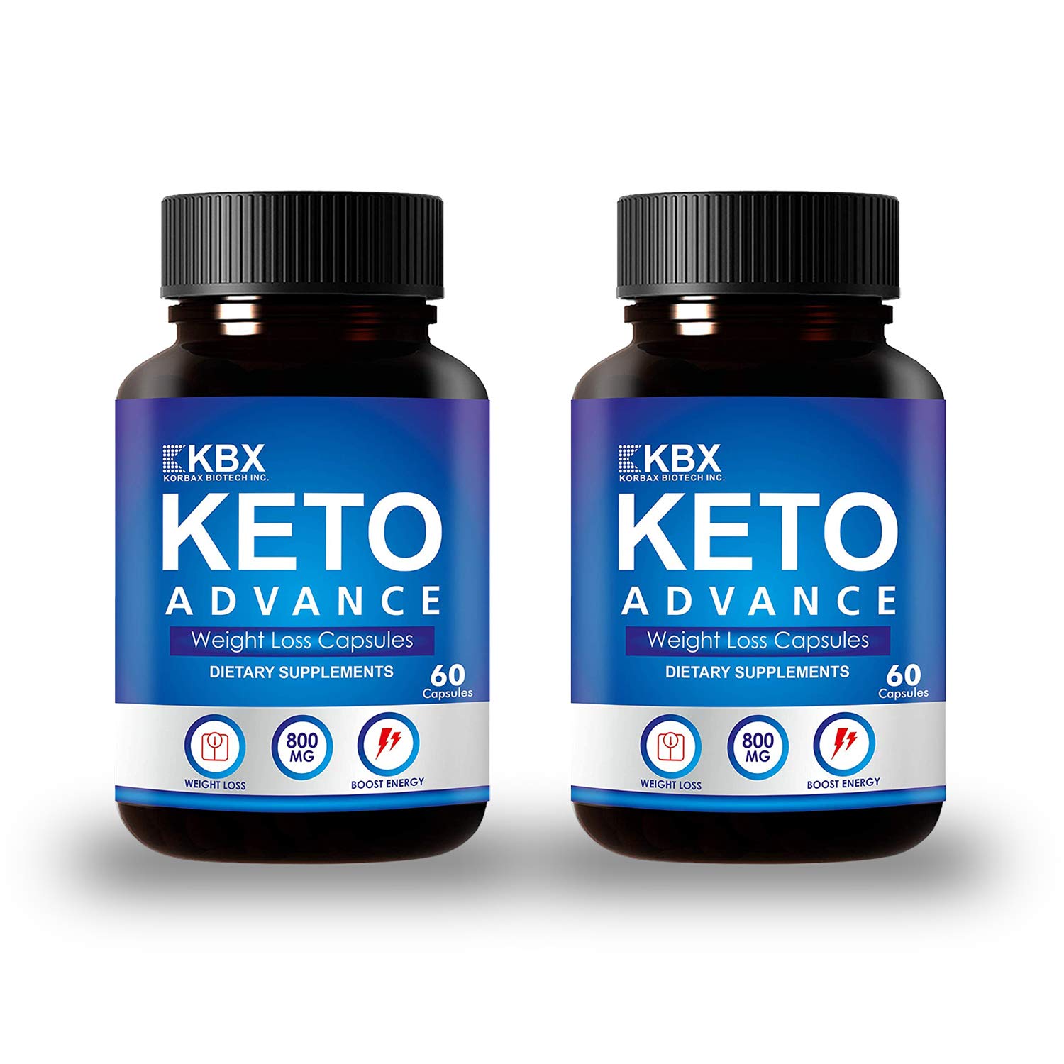 Korbax (Buy 2 Get 2 Free) Keto Natural Advanced Fat Burner Weight Loss Supplement with (Green Tea + Garcinia Cambogia + Green Coffee) Extract 800mg (240 Capsule), Pack of 4