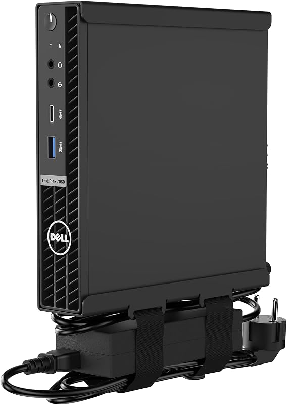 Soporte HumanCentric para Dell OptiPlex Micro - VESA, debajo del escritorio y la pared | Compatible con MFF 3040, 3046, 3050, 3060, 3070, 3080, 5050, 5060, 5070, 7040, 7050, 7060, 7070 y más