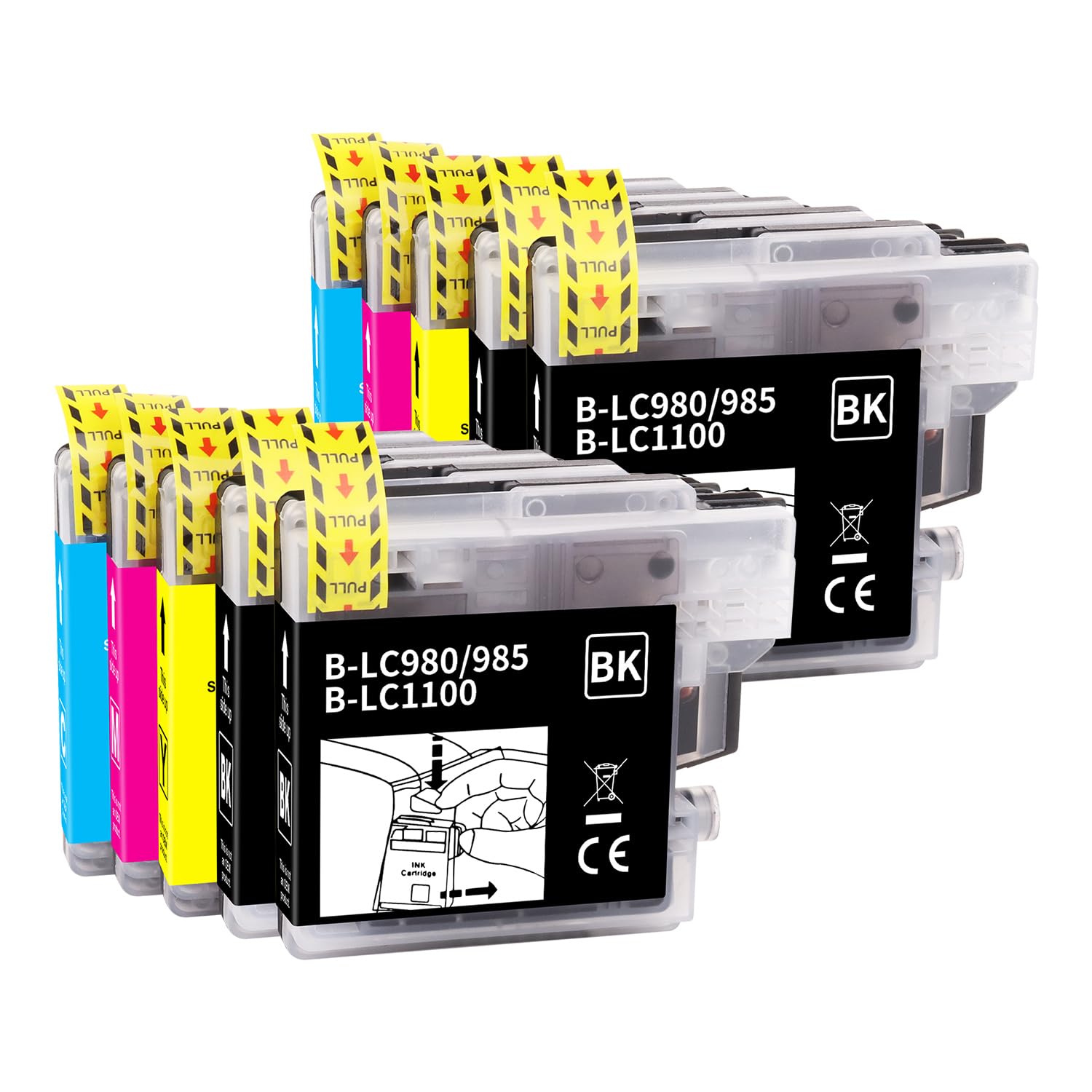4 Nero 2 Ciano 2 Magenta 2 Giallo