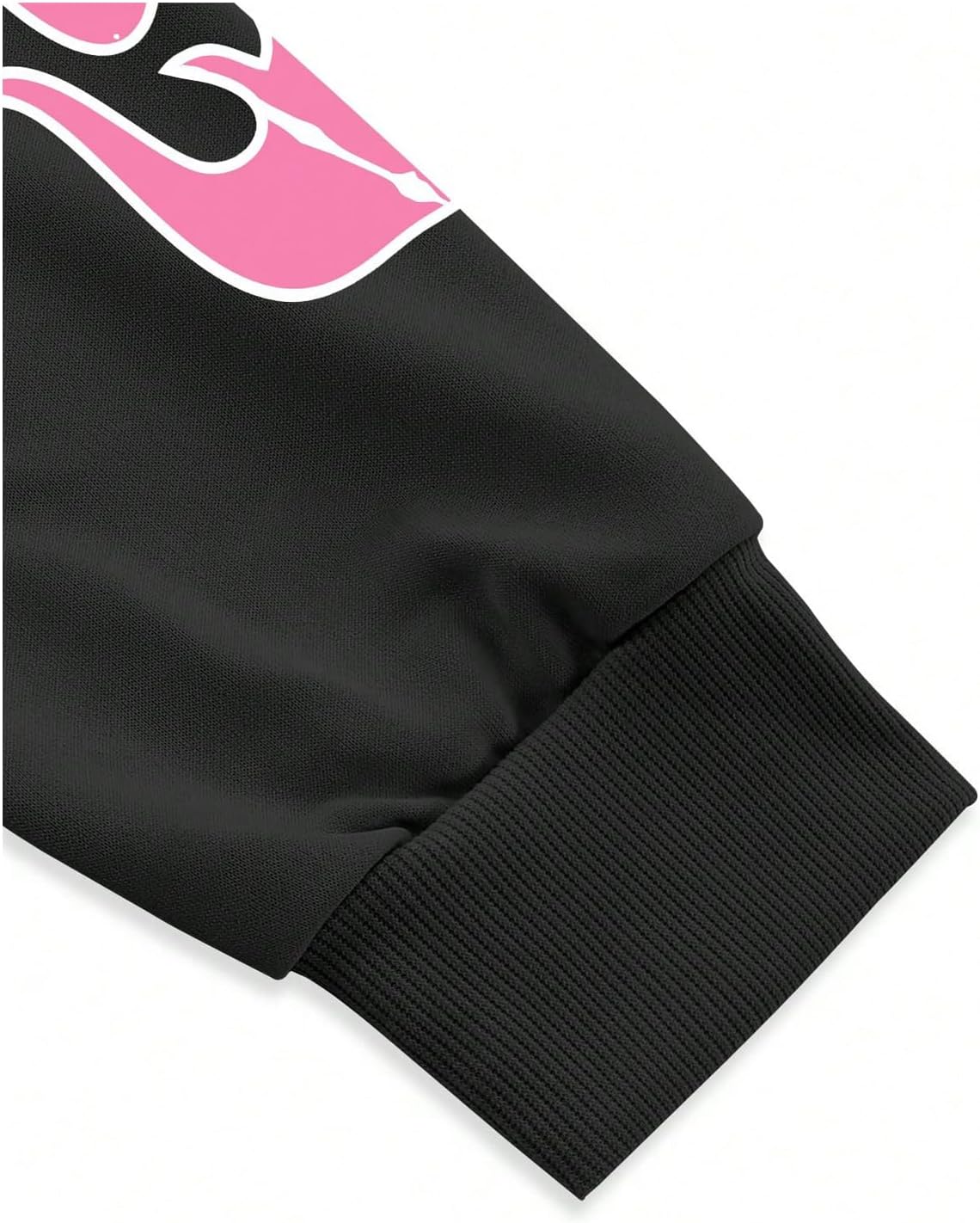 Men's 2 Piece Sweat Suits Long Sleeve Y2K Graphic Hoodies and Flared Sweatpants Set - Image 6