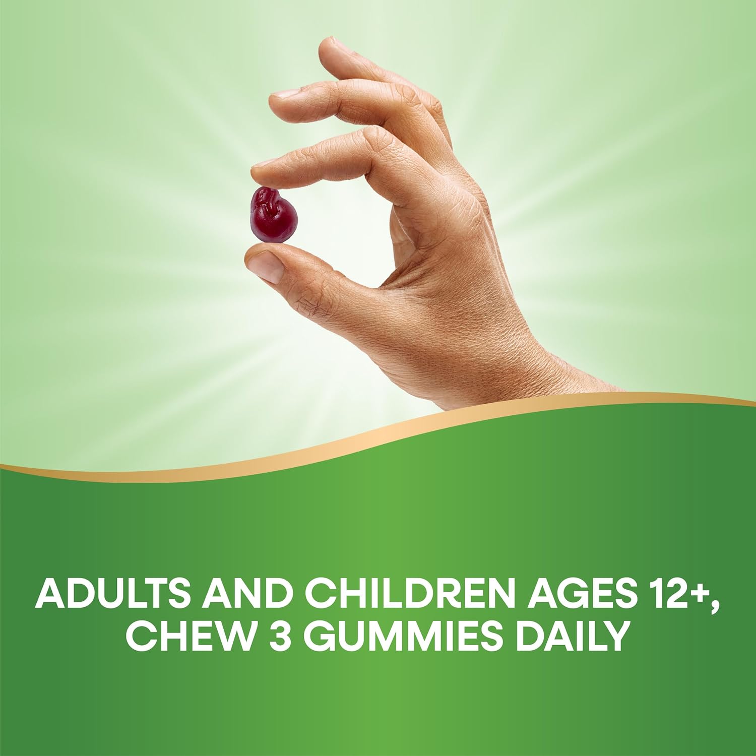 Nature's Way Tart Cherry Ultra Gummies, Antioxidant Support from Anthocyanins*, 1,200 mg per 3-Gummy Serving, Cherry Flavored, Gluten Free, Vegetarian, 75 Count (Packaging May Vary) - Image 6