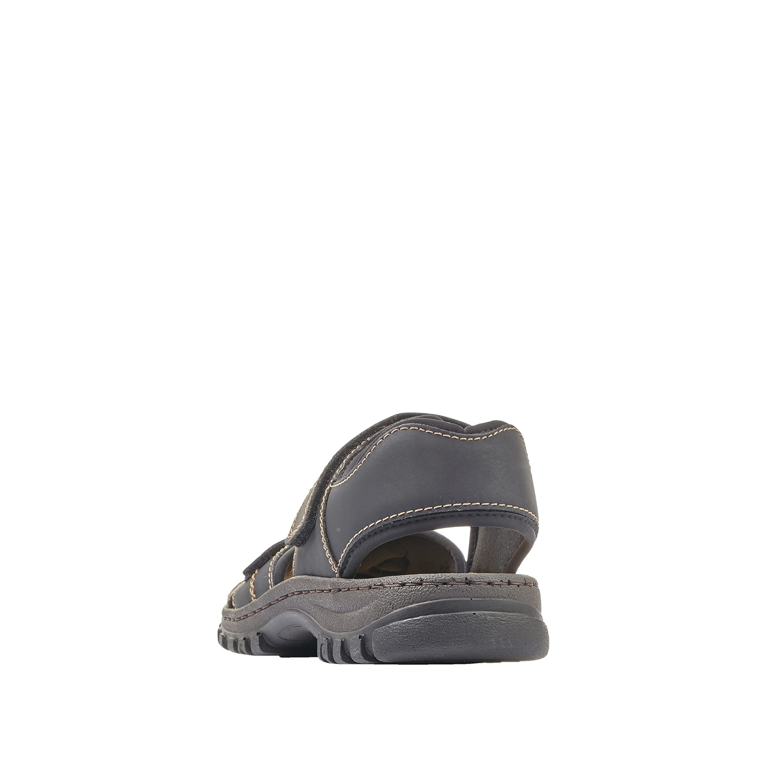 Rieker 25051-01 Herren Sandale Synthetik schwarz