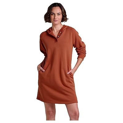 Toad&Co Fernscape Long Sleeve Hooded Dress Women