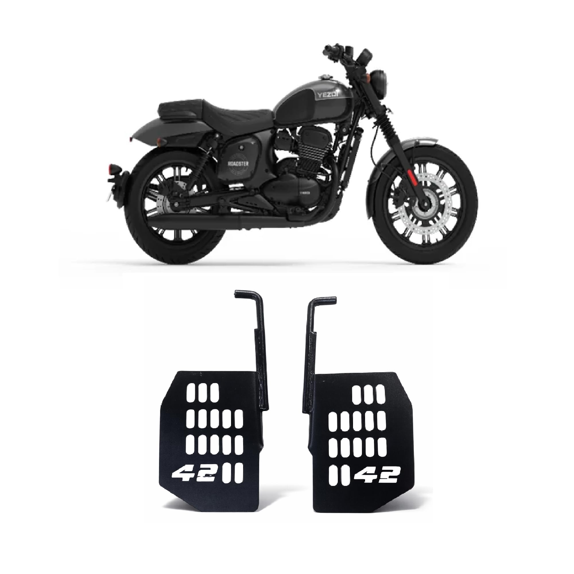 Prime Quality Footrest Compatible with Yezdi Roadster 2025-2026 New-image-14
