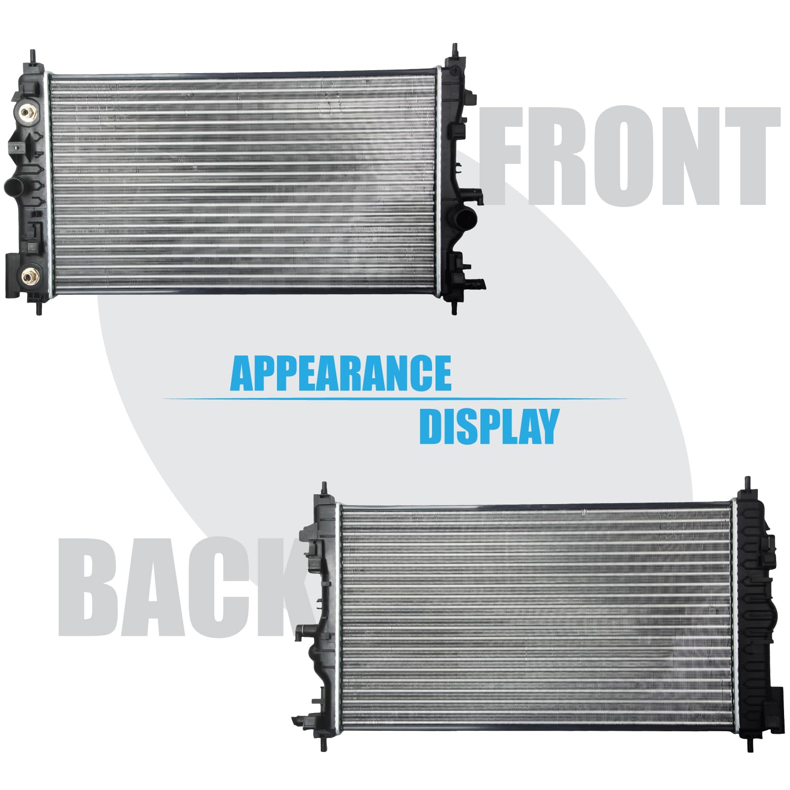 DOSKJOK Radiator Compatible with Cruze 2011 2012 2013 2014 2015 2016 ...