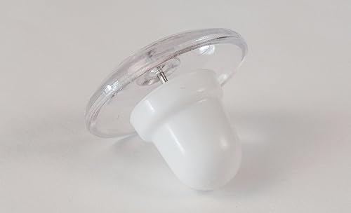 Miniatura 4 de PinionPins - Clips magnéticos transparentes para edredón con llave magnética para una fácil extracción. Paquete de 16 cierres de edredón que son de