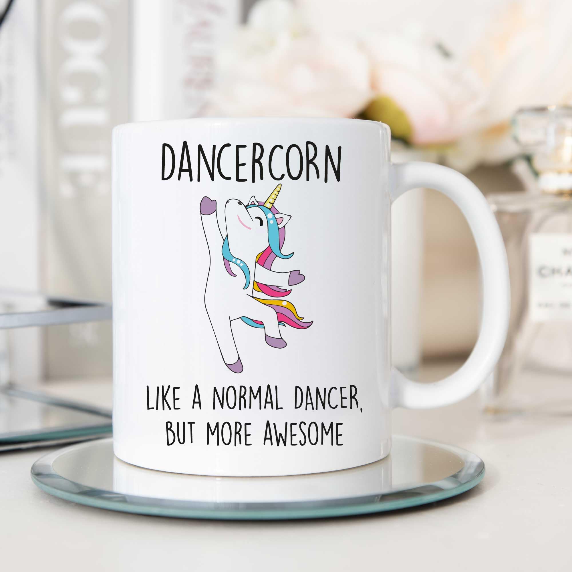 60 Second Makeover Men's White Limited Dancercorn Mug Dancer Dancing Funny Mug Present