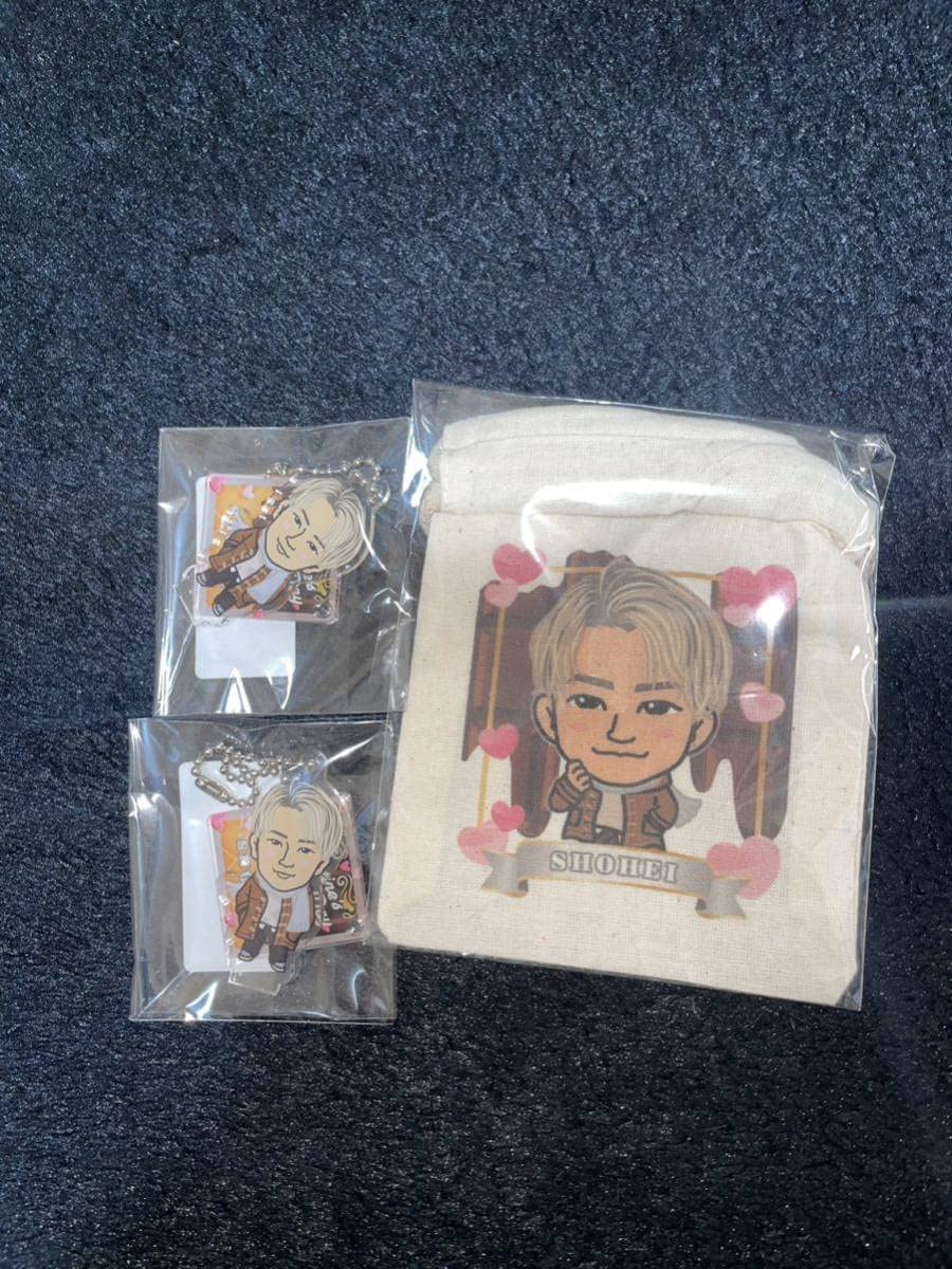 Exile Tribe Station Online Capsule Rampage Shohei Urakawa Acrylic Stand 2 Piece Drawstring Valentine's Day