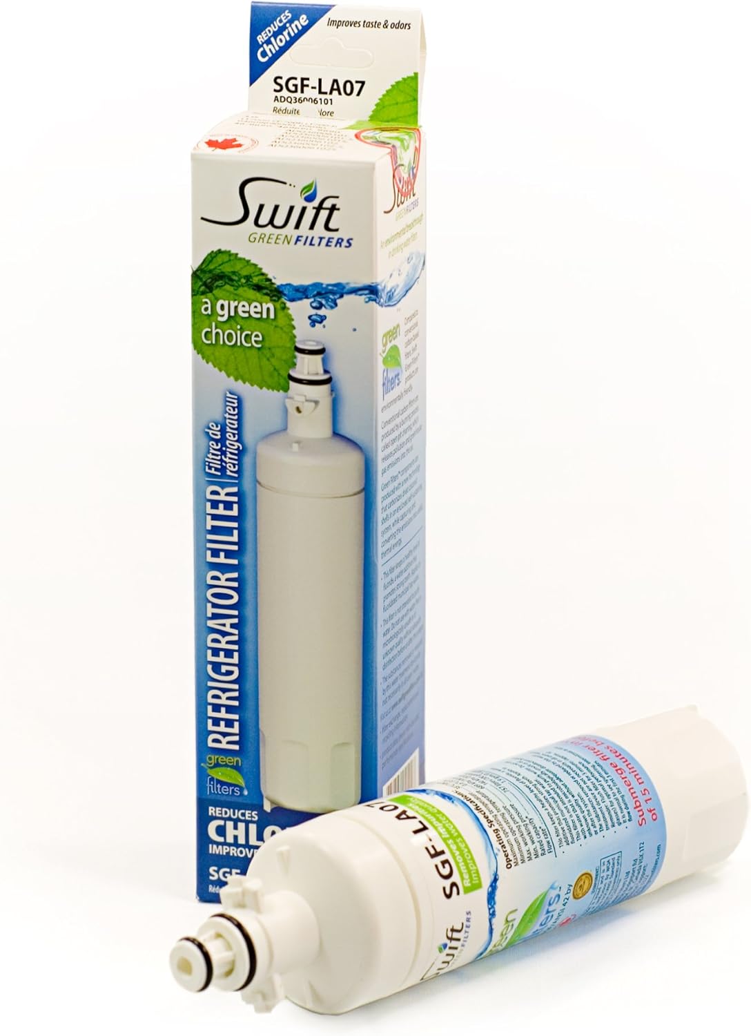 Swift Green Filters Replacement water filter for LG LT700-P, 46-9690, ADQ36006102, ADQ36006101,EFF-6032A,PH21410 (1Pack) Made in USA