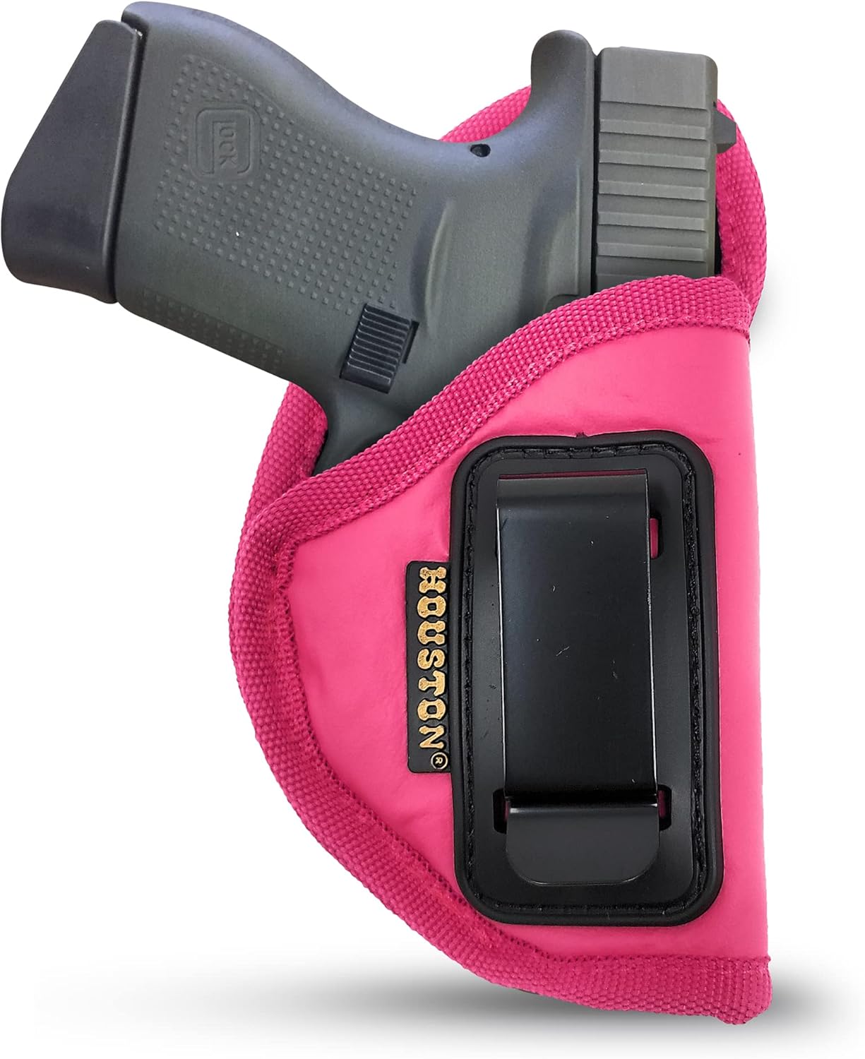 IWB Gun Holster for Women Glock 42, SIG P938, 1911 3", Kahr 380, Bersa 380, Diamond Back 9mm Holster Color Pink Woman Gun Holsters - Soft by Houston