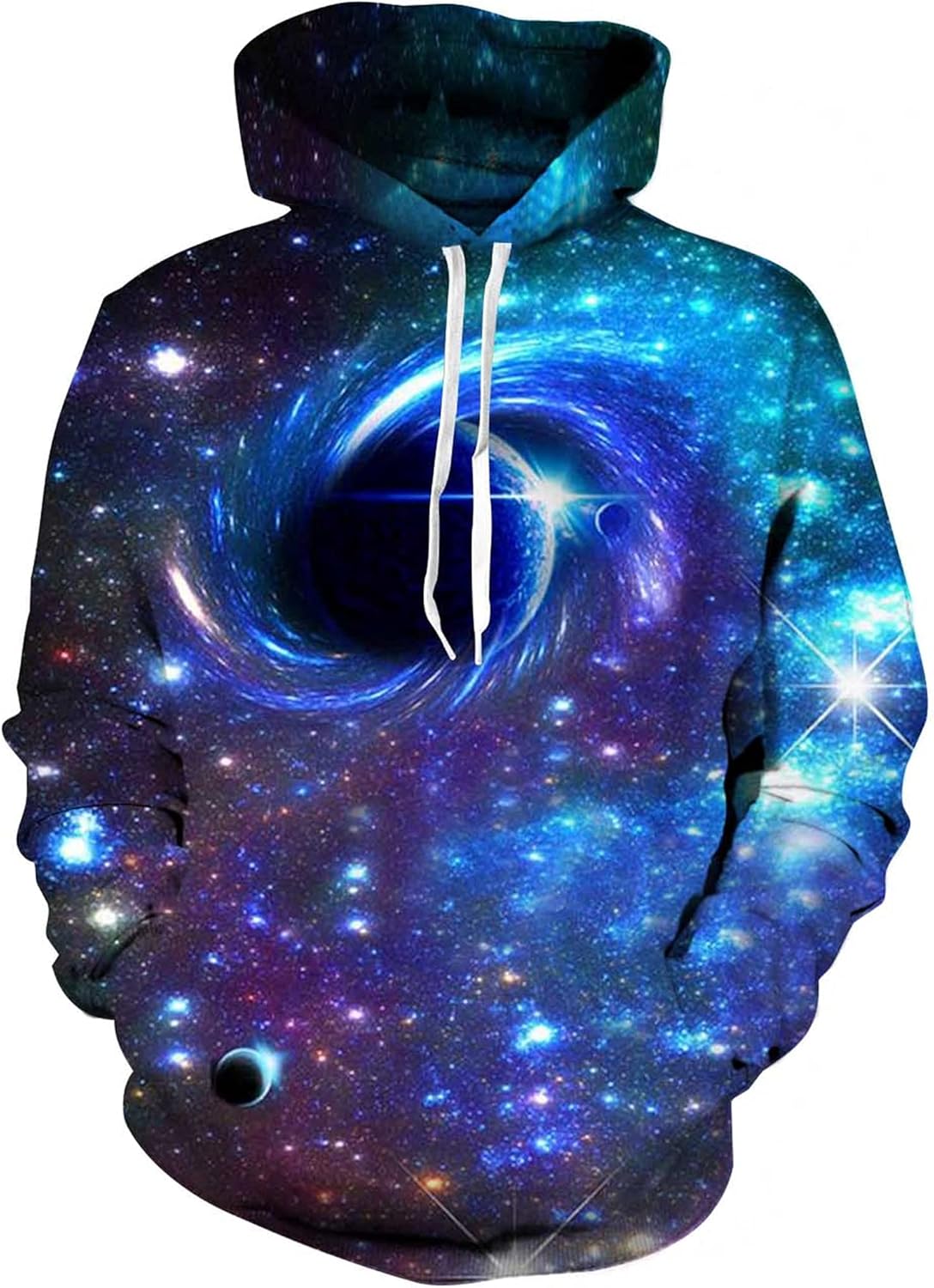 Hgvoetty Unisex 3D Novelty Hoodies for Men Women Cool Graphic Pullover Sweatshirts with Pockets