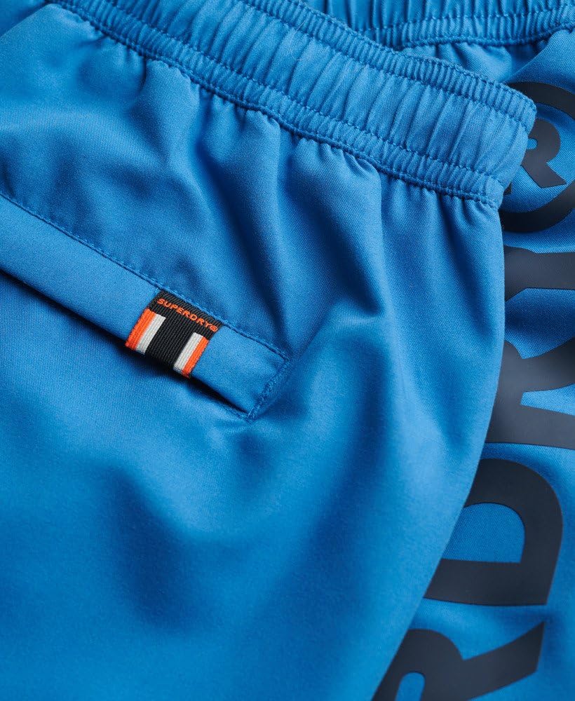 Superdry Sport Graphic 17 - Bañador para hombre, color azul