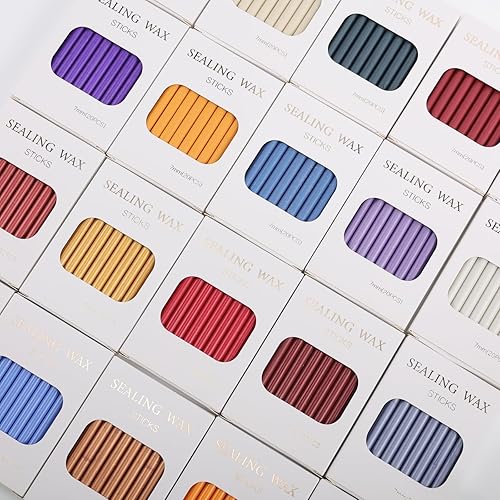 Miniatura 6 de 20 varillas de sellado de cera negra con pistola de pegamento de 0.28 pulgadas, juego de palos de sellado de cera para pistola de pegamento, ideal