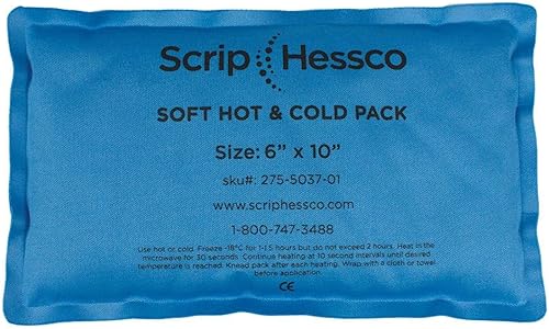 Paquetes reutilizables de terapia fría y caliente  Paquetes suaves multiusos para terapia de calor o frío  Almohadilla de calor para microondas