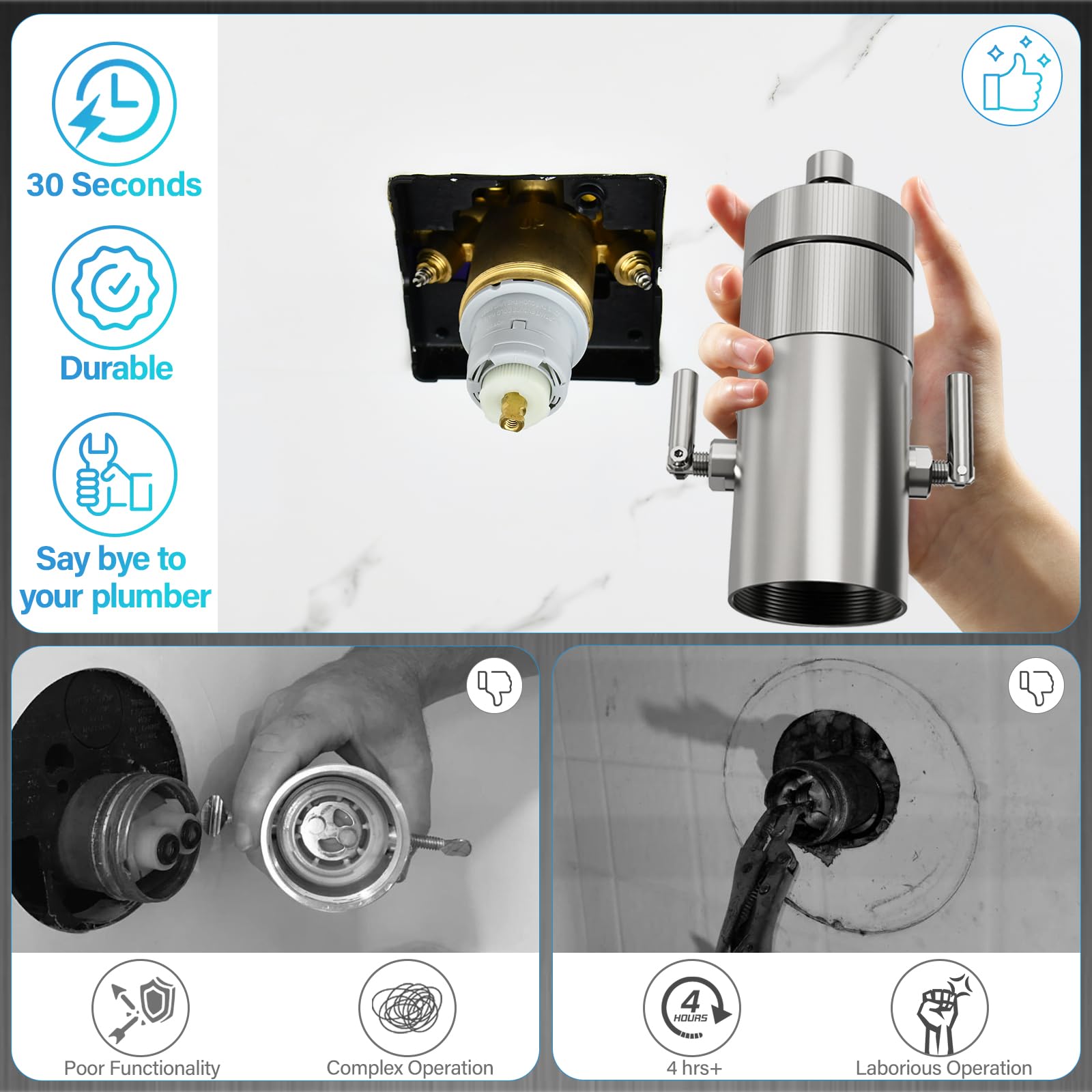 Herramienta de extracción de cartuchos compatible con cartuchos Delta 1300 y 1400, herramienta de extracción de cartuchos para cartuchos RP19804 RP46074