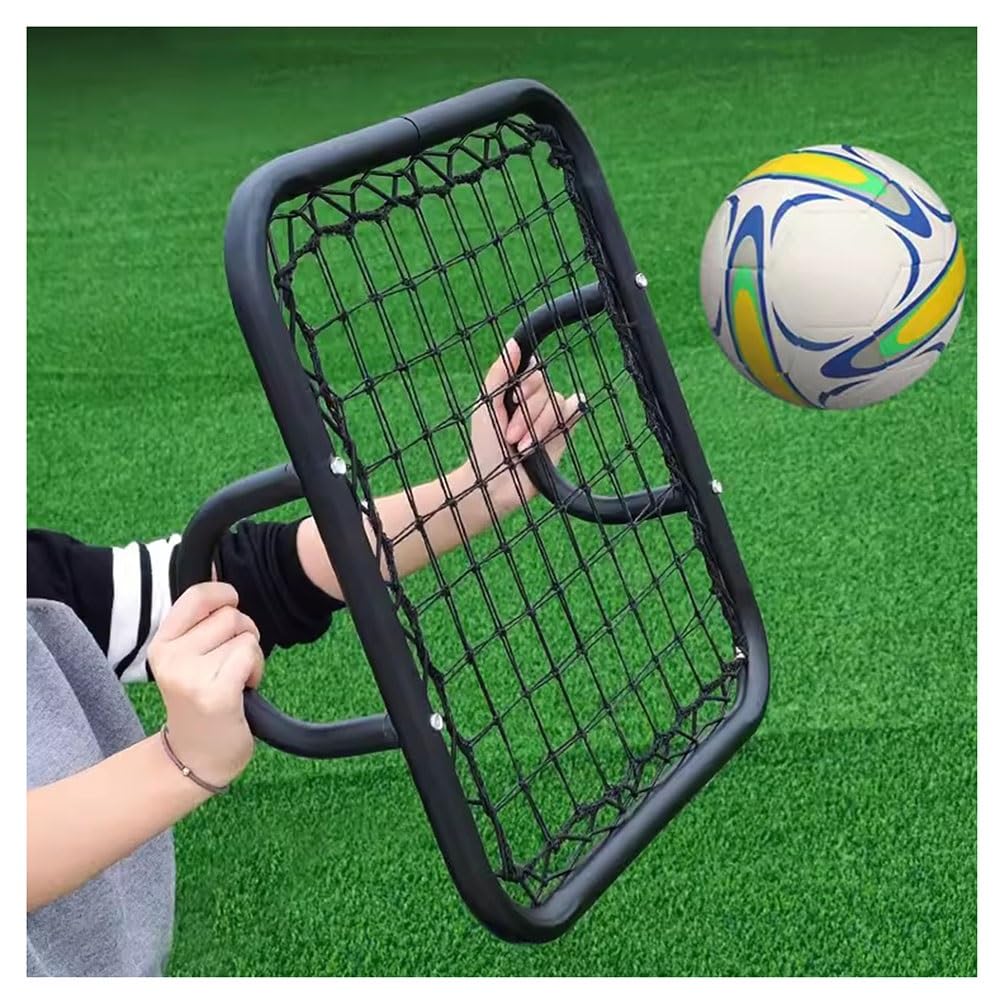 Froadp Rimanbalzo Da Calcio Portatile - Rete Elastica Con Tubo Acciaio - 100x100x65 Cm - Foto 5