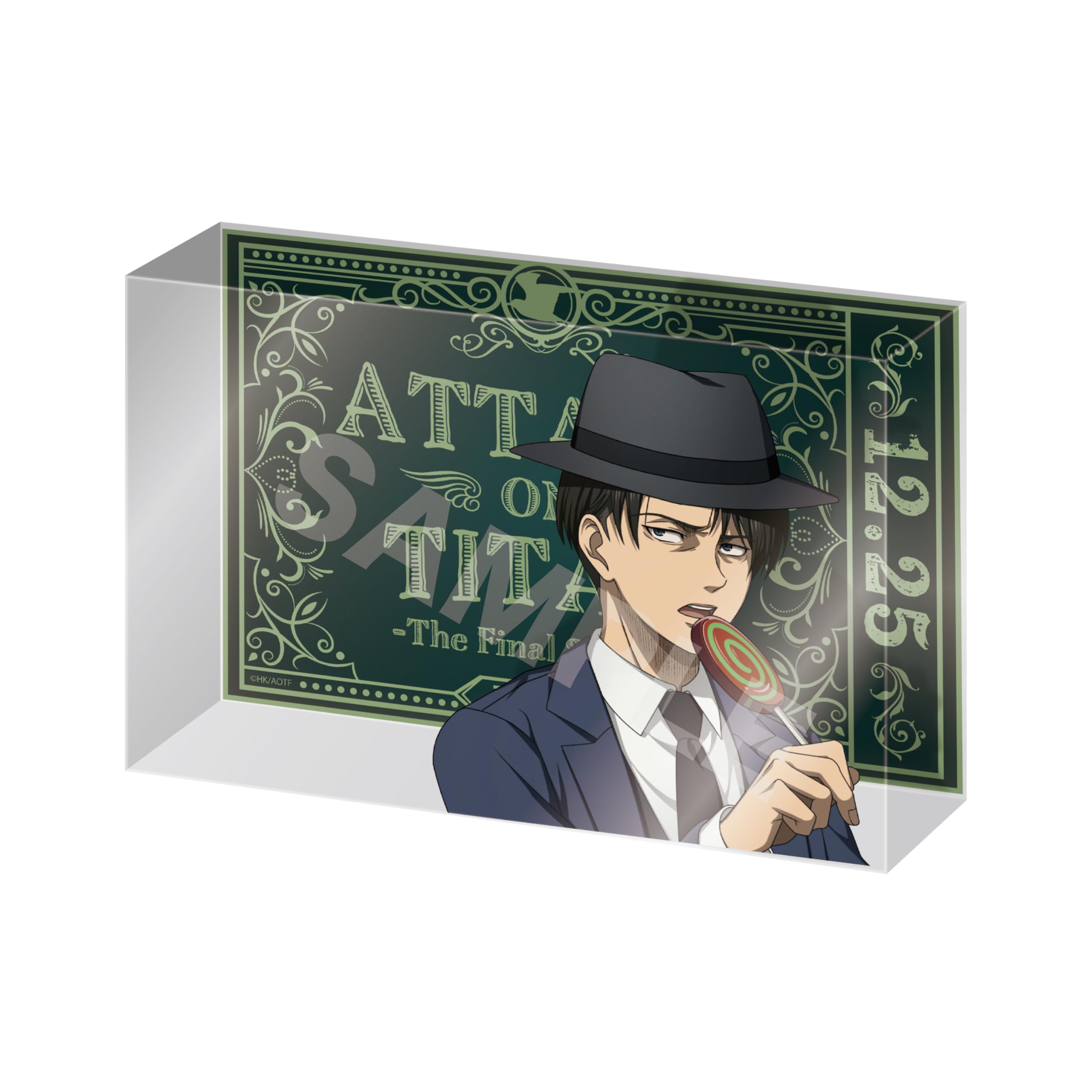 進撃の巨人　クリスタルボード　リヴァイ Amazon.co.jp: 進撃の巨人 The Final Season 04 リヴァイ