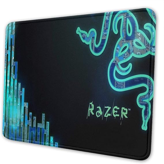 Amazon Co Jp マウスパッド レイザークロマ 大型 ゲーミング ゲーミングマウスパッド デスクマット 布製 ローセンシ 用 レーザー 光学式マウス対応 ファッション