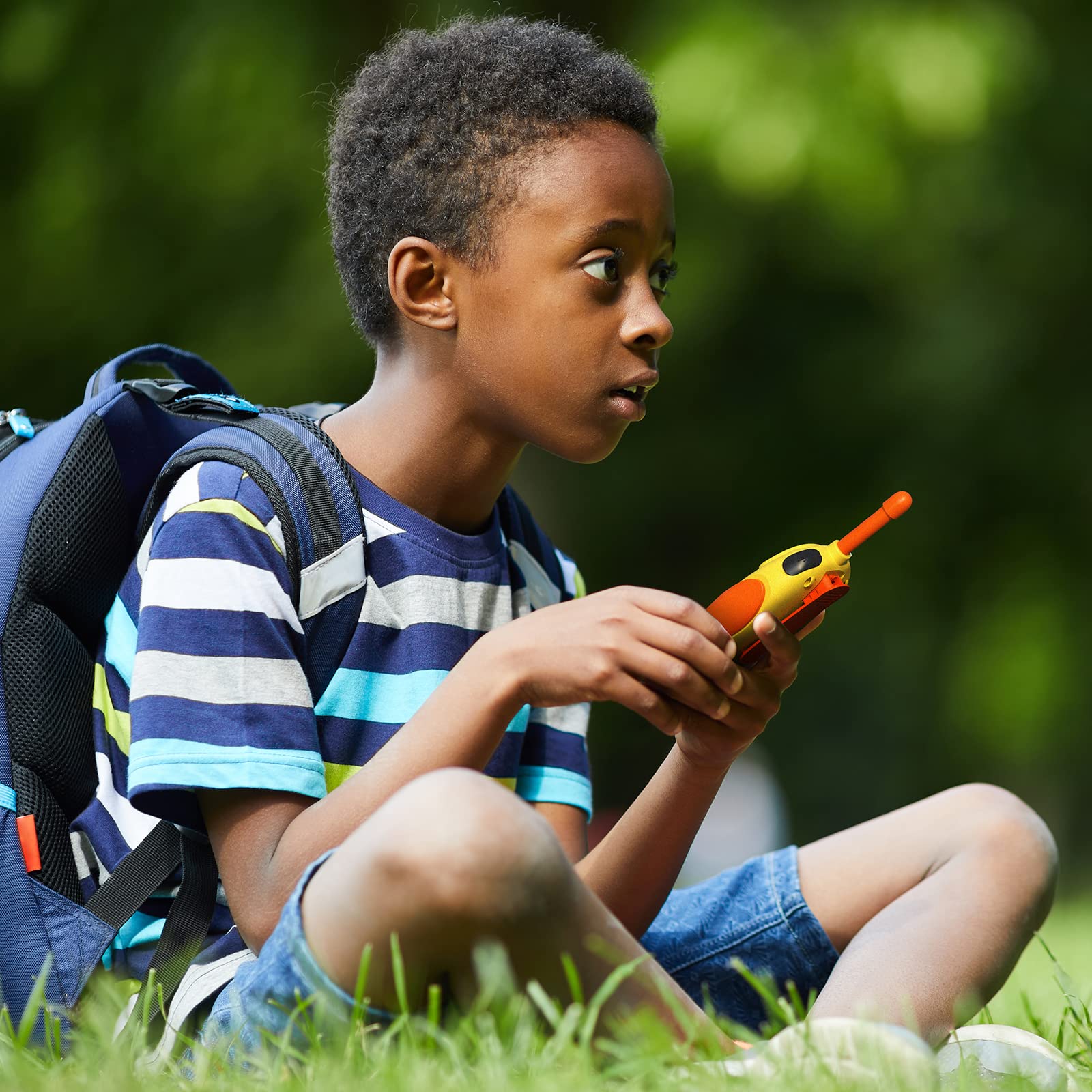 HPROMOT Spielzeug ab 3-12 Jahre Jungen Walkie Talkie Kinder Aufladbar, 16-Kanal Kinder Spielzeug für 3-12 Jahre Kinder,Abenteuer, Camping,Wandern,Christmas Birthday Gifts