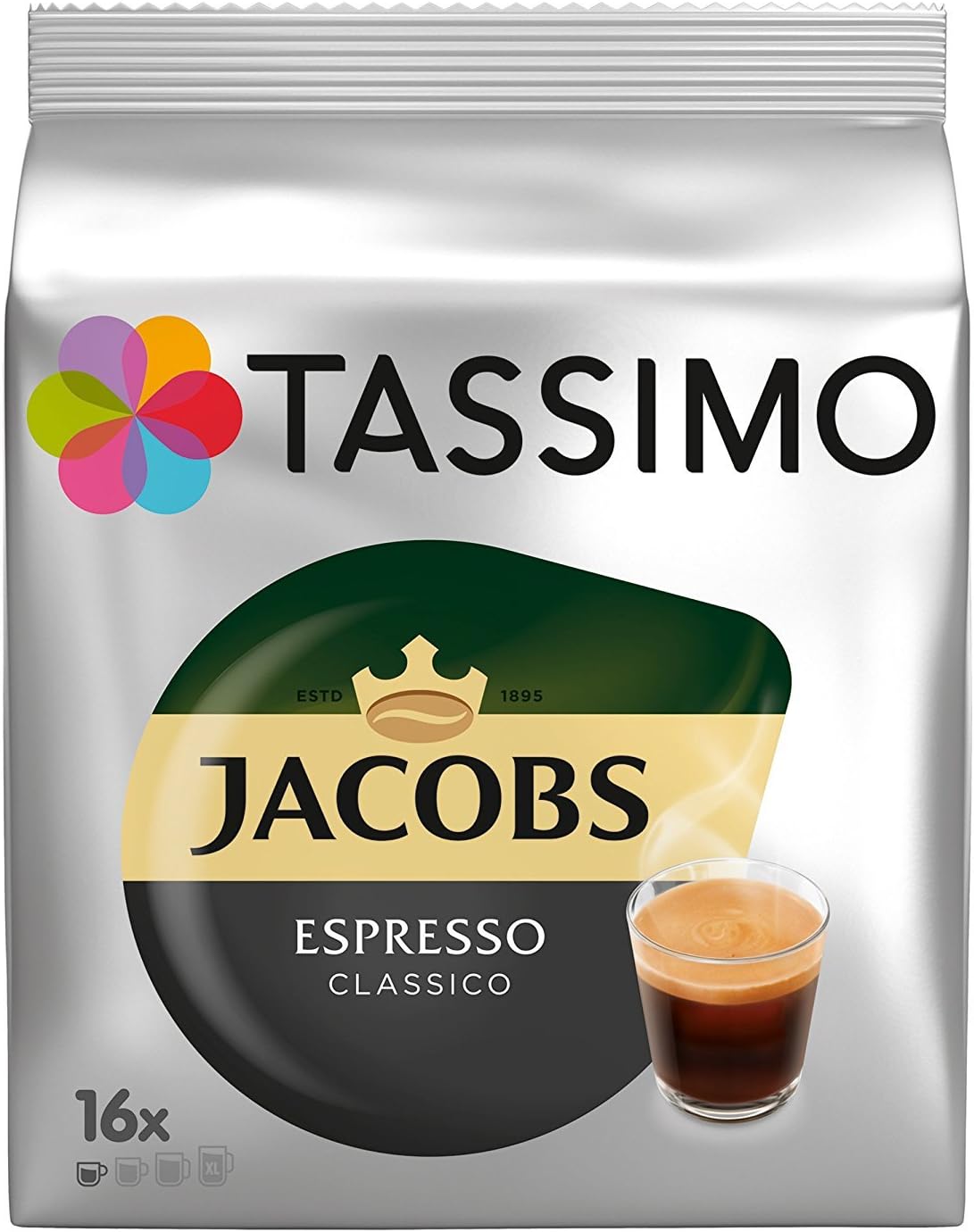 Tassimo Tassimo Jacobs Espresso X 1 Pack 16 Pods