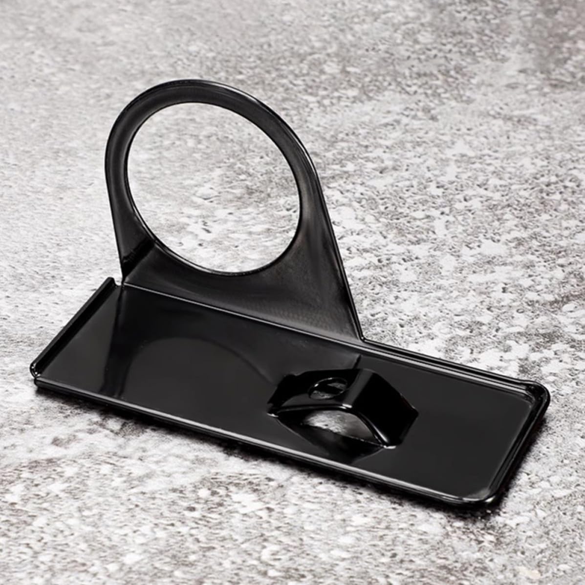 WOONEKY Aluminum Alloy Angle Grinder Stand with Dirtproof Cover and Compressive Performance, Woodworking Tool Base Accessory for Secure Angle Grinding Machine Holder