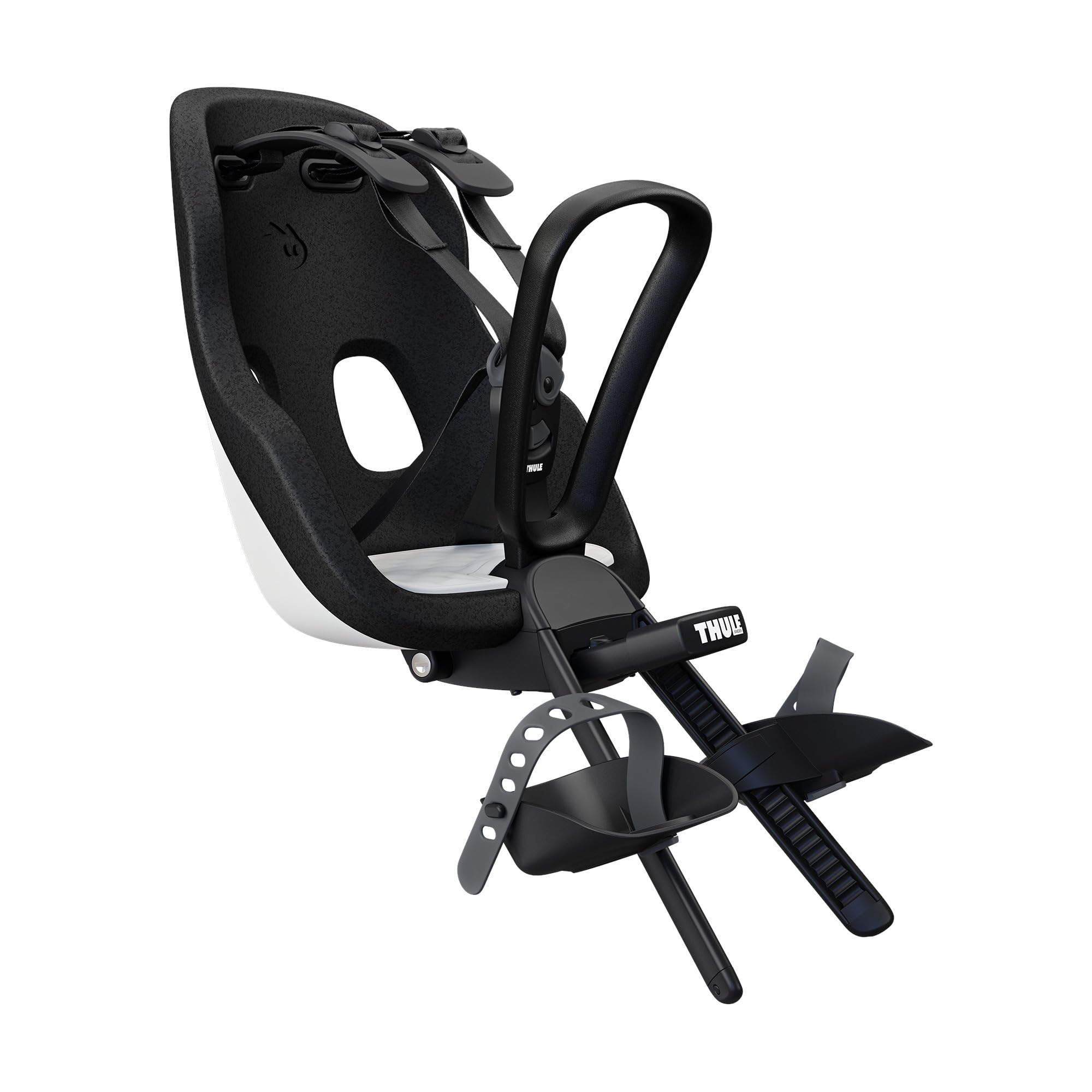 Thule Yepp Nexxt 2 Mini siège Enfant de vélo, Montage Avant, Blanc Neige, Taille Unique