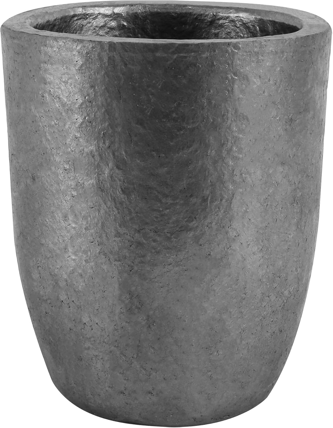 Molten Masters #8-8KG Premium Black Silicon Carbide Graphite Crucibles Cup Furnace Torch Melting Casting Refining for Aluminum, Gold, Silver, Copper, Brass Withstand 1800 C/3272F