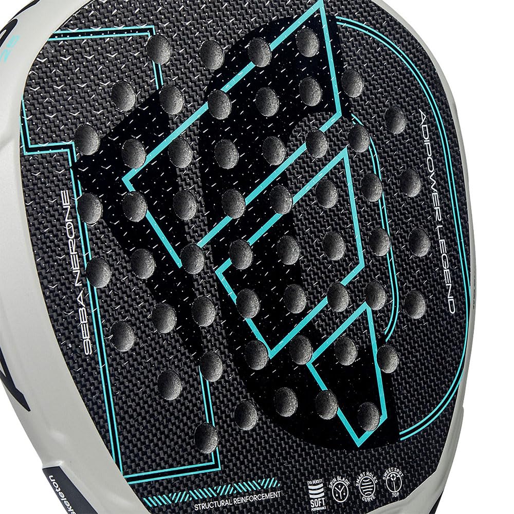 adidas Adipower Legend 2025 Padelschläger 365g Silber
