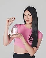 Vista 2 de Oh My Glow! Cabello, piel y uñas + colágeno marino, sin gluten, gomitas sin OMG, granada de frambuesa