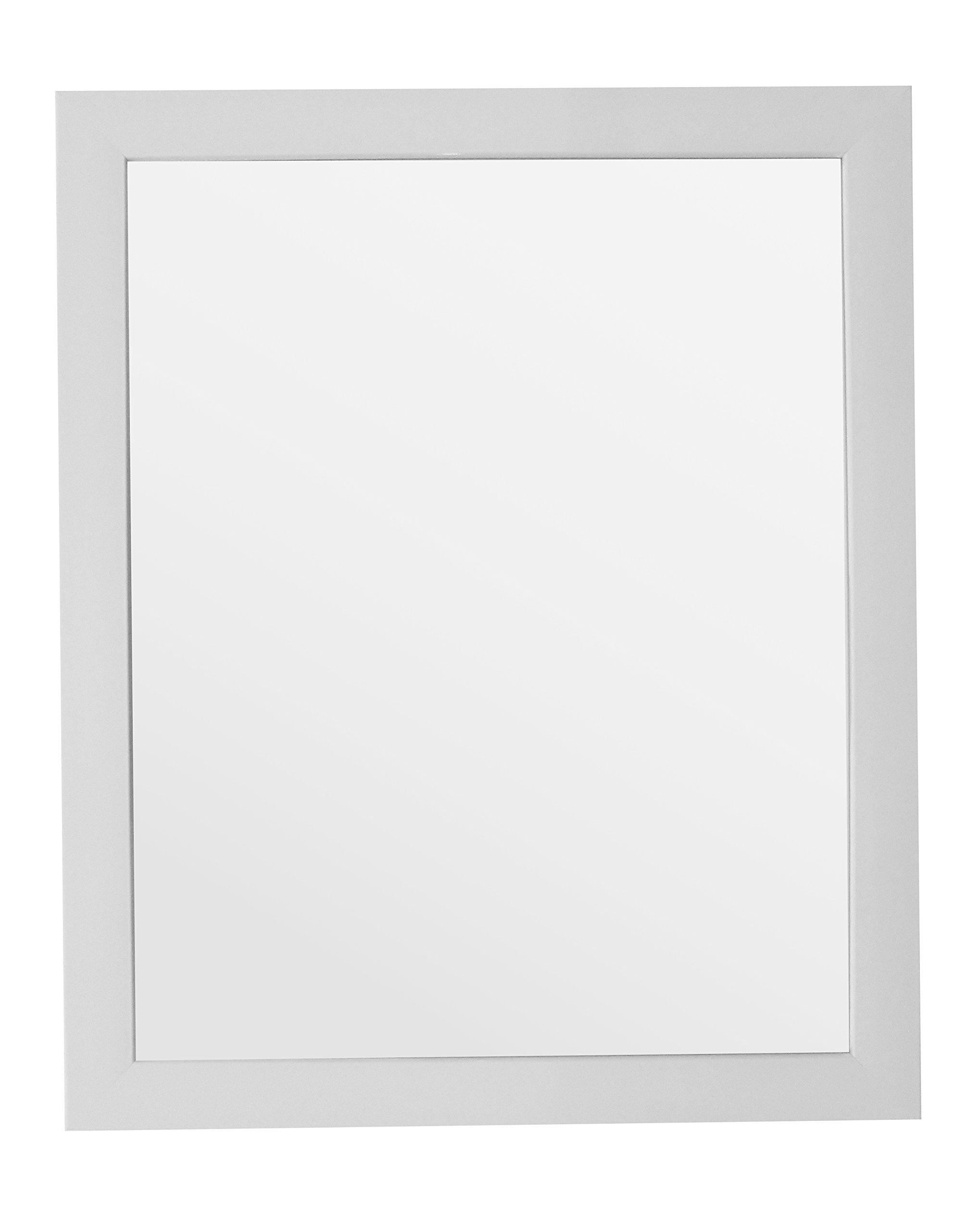 King Collection s1710943 Espejo de Pared con Marco, Blanco