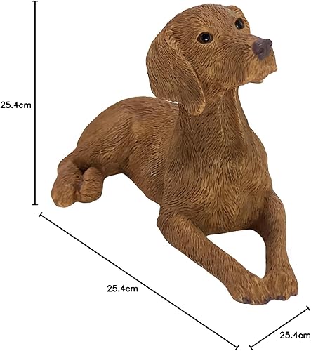 Miniatura 7 de Sandicast Escultura Golden Retriever de tamaño pequeño, acostada, 3.75 pulgadas de largo x 2.25 pulgadas de ancho x 2.25 pulgadas de alto