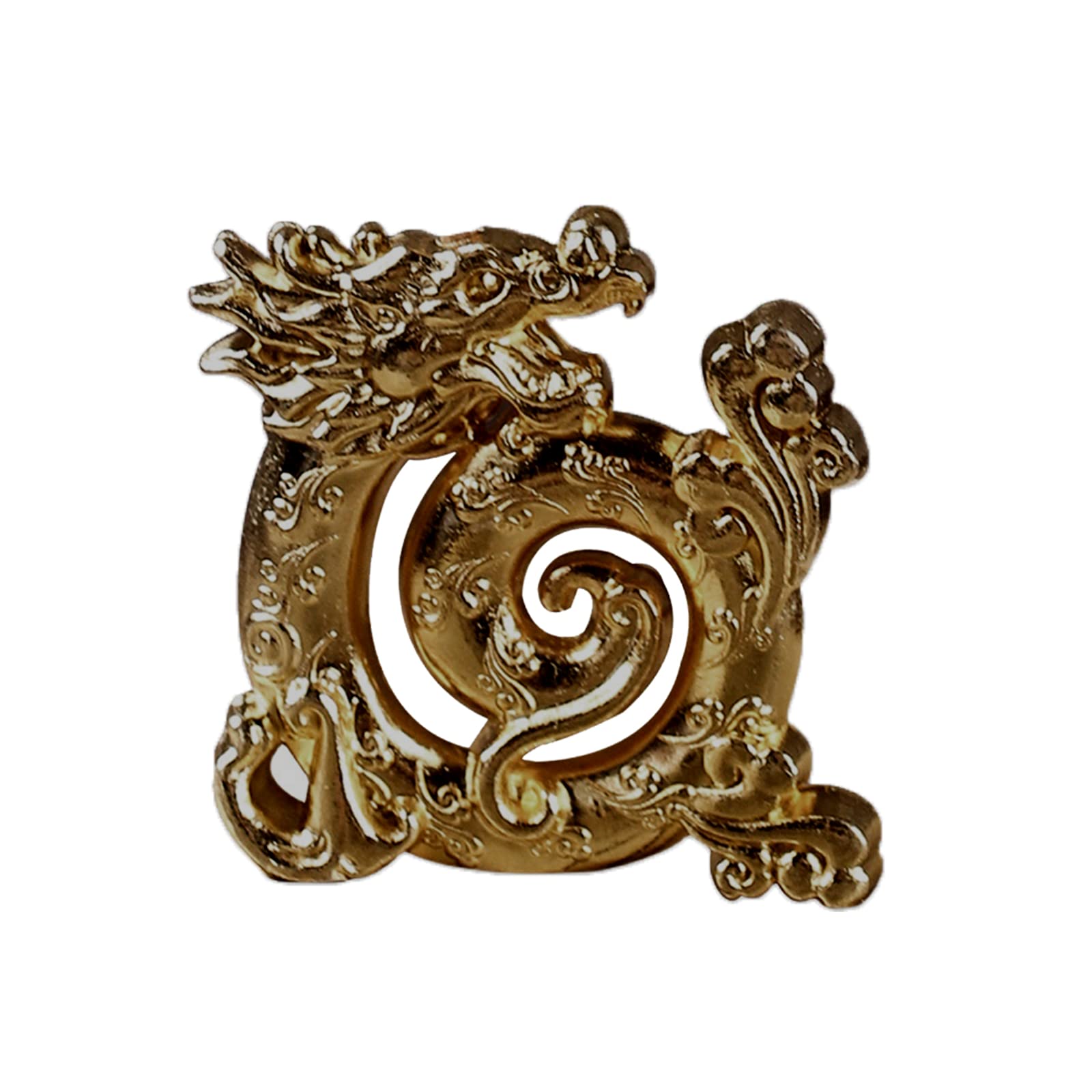 Yhplxyuus Metal Small Ornaments Dragon Small Burners Stick Holder Indoor Plate Home Decorations Stick Holder Box Dragon Plate Burners Unique