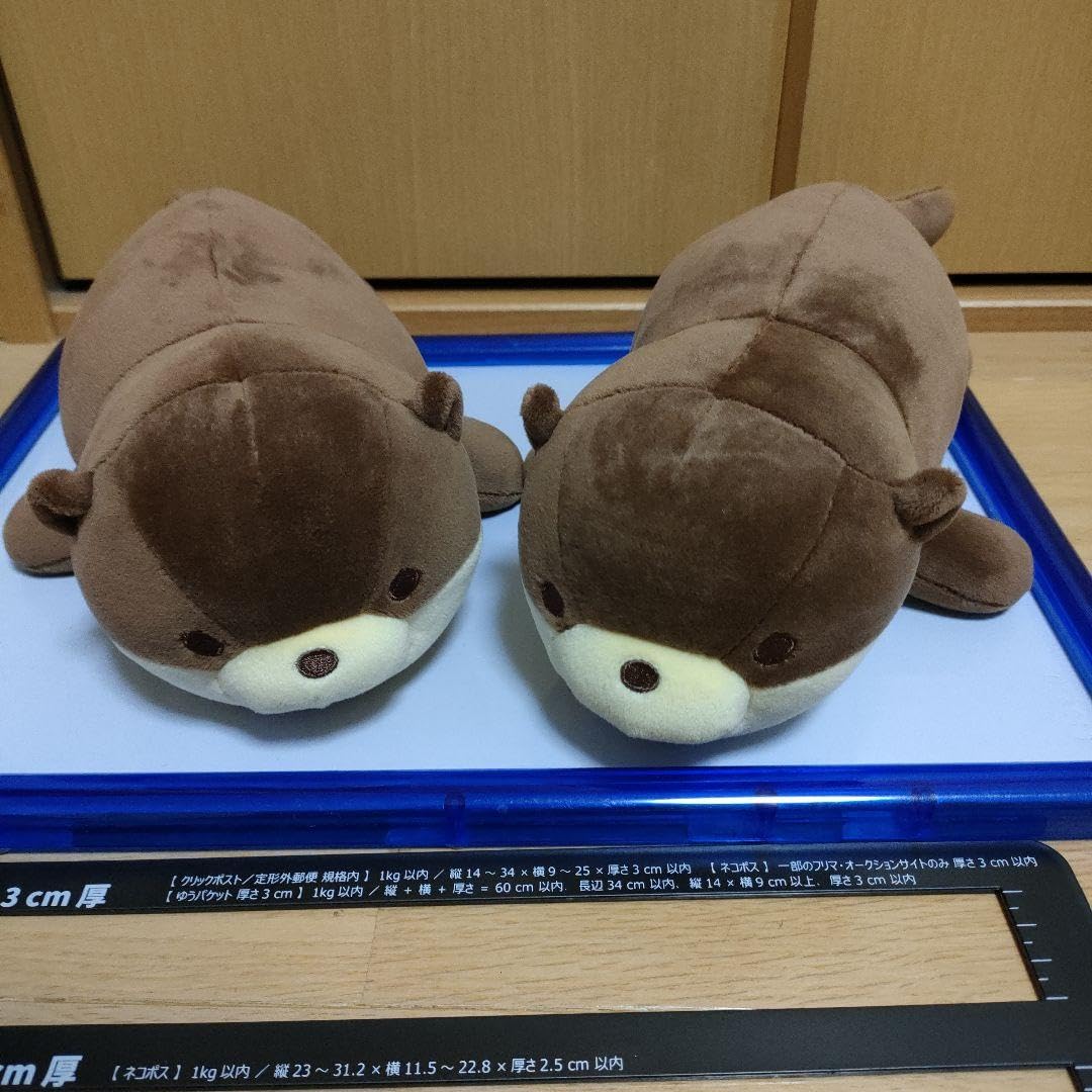 【最終値下げ！】大洗水族館　ハッピーマリン　特賞　カワウソ　特大ぬいぐるみ レア 水族館 カワウソ 90cm 特等 特賞 ハッピーマリン - メルカリ