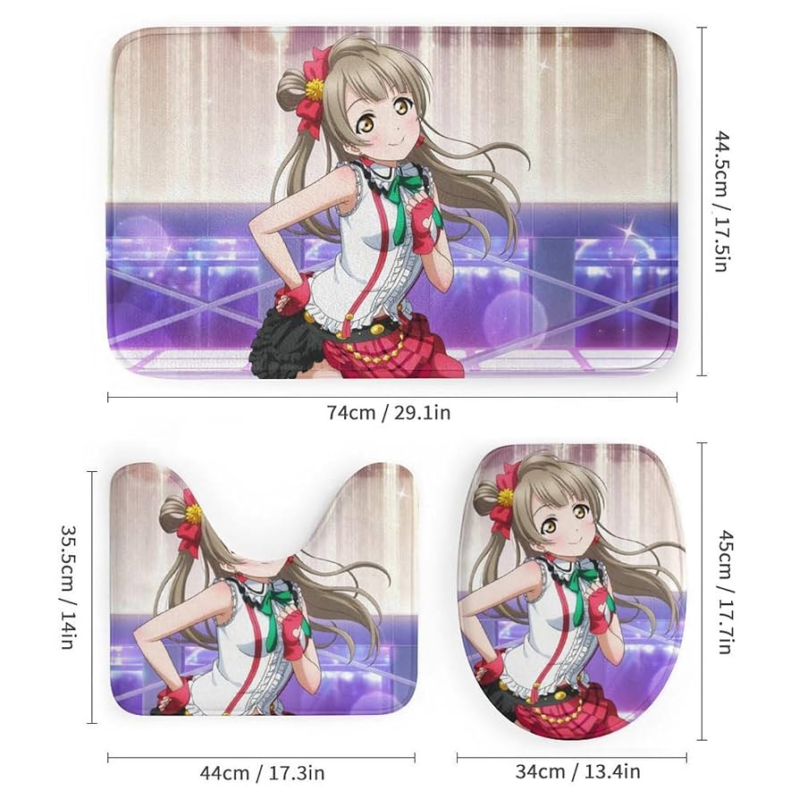 Amazon｜ラブライブ スクスタ 南ことり バスルーム4点セット