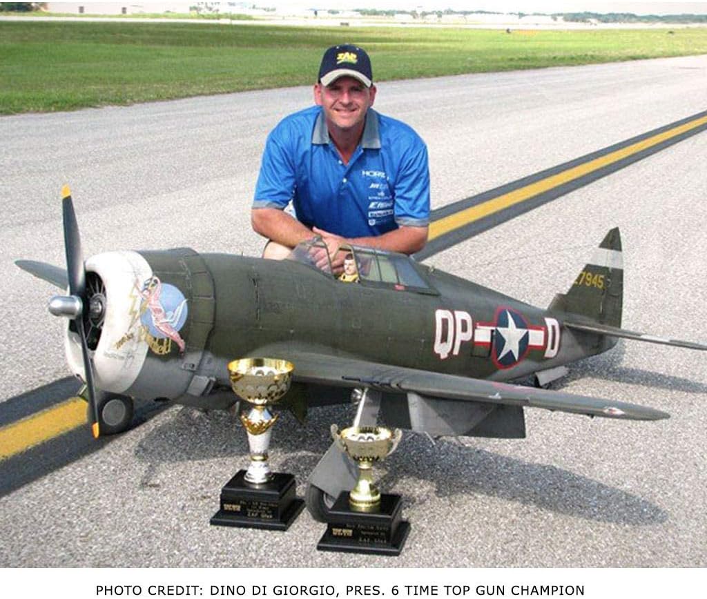 XOAR PJWWII 15x7 RC Propeller for Warbird Airplane. 15 Inch 2 Blade WWII Black Wood Prop with Yellow Tips for Gas Classic RC Planes