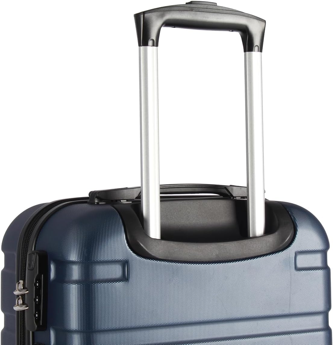 T-LOVENDO.ES Maleta de Viaje Cabina 55x40x20- Equipaje de Mano- 4 Ruedas giratorias- Material ABS Ligero- Semirígida- Candado o Cerradura combinación- Asa telescópica- Trolley