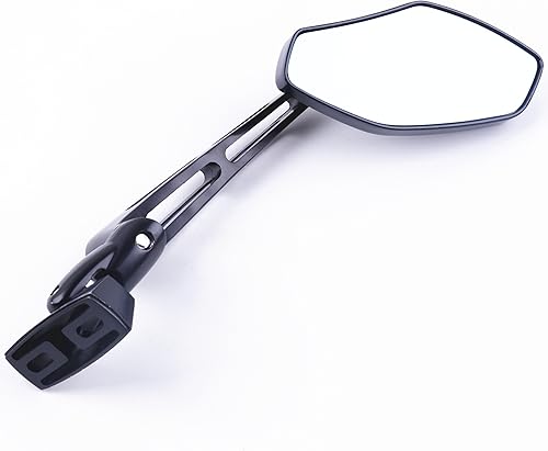 Miniatura 4 de XYZCTEM Motocicleta negro brillante Mini Sport Racing Espejos para Yamaha YZF R1 R6 R6S 1000 600 Suzuki GSXR 600 700 750 1000 1300 Hayabusa Honda