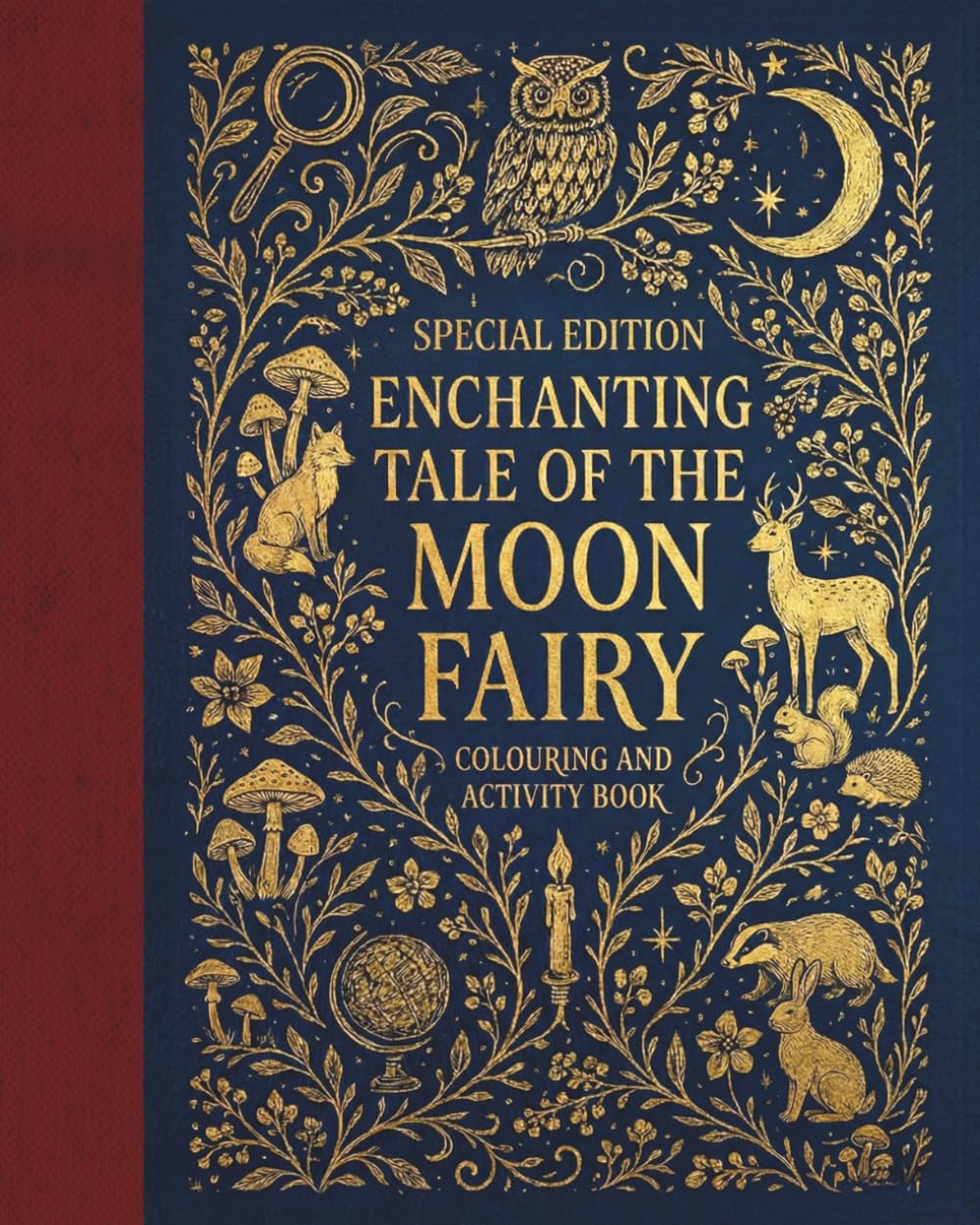 The Enchanting Tale of The Moon Fairy: Colouring and Activity Book (Special Edition)