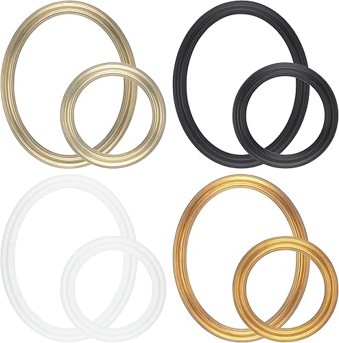 Miniatura 7 de Stein Design Marcos redondos  Marcos redondos acabados a mano con parte trasera abierta para lienzo, pinturas, artistas, exhibición de museos,